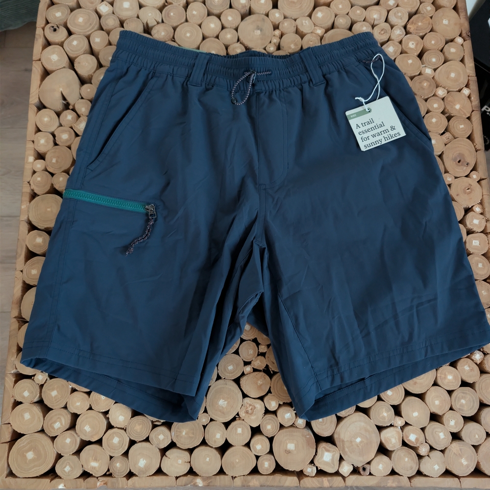 Navy Blue Casual Shorts